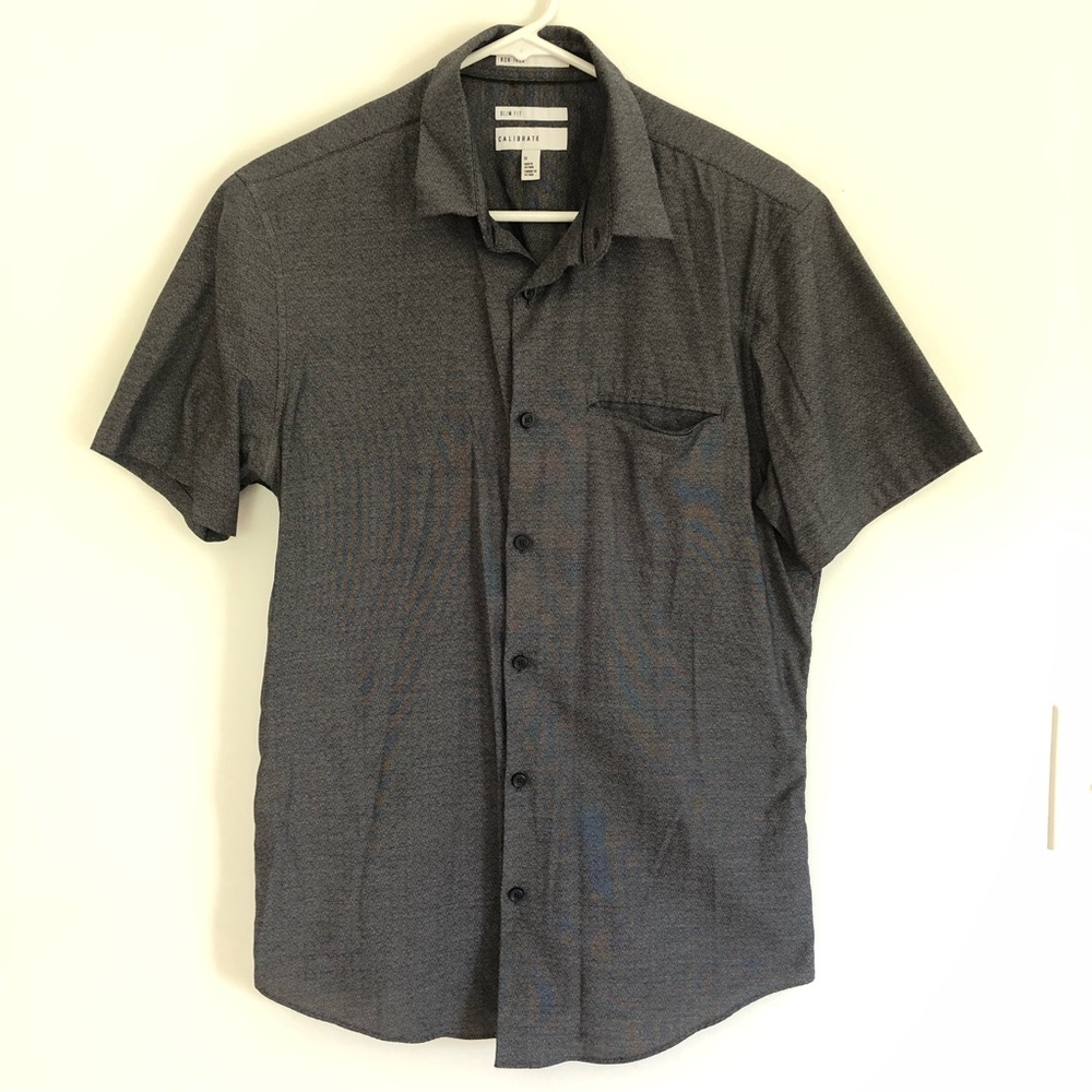 Calibrate Slim Fit Button Down Shirt